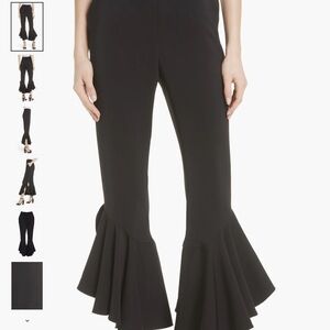 Tracy Reese Black Flare Pants NWT